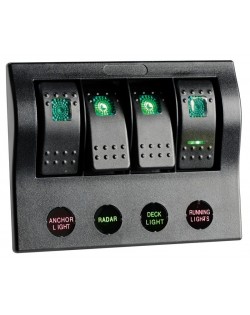 Pannello elettrico serie PCP Compact con circuit breaker + LED
